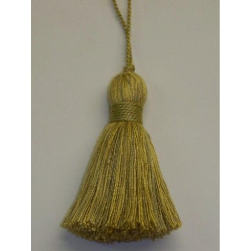 Haddon 10cm Cushion Tassel - Colour Gold