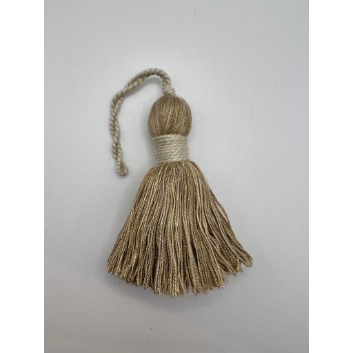 Haddon 10cm Cushion Tassel - Colour Light Natural