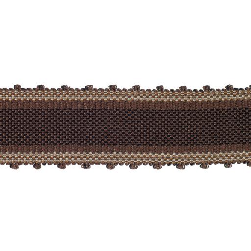 Haddon 47mm Curtain Braid - Colour Dark Natural