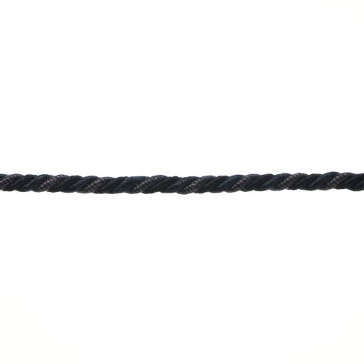 Haddon 6mm Cord - Colour Black/Charcoal