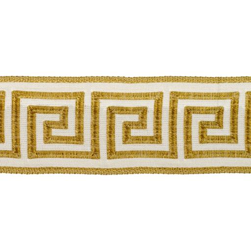 Greek Key 50mm Braid - Zest